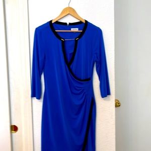 Calvin Klein blue dress